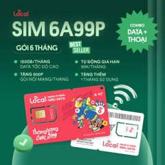 SIM 4G LOCAL mạng MobiFone trọn gói 1 tháng, 3 tháng, 7 tháng, 14 tháng