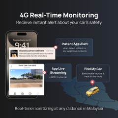 Camera hành trình 70mai A510 phiên bản toàn cầu, ghi hình 3K, cảnh báo an toàn ADAS