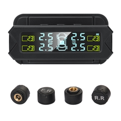 TPMS A80 Cảm biến áp suất lốp 8 Bar/116 PSI năng lượng mặt trời, sử dụng chip Junjie cho khả năng đo chính xác và độ nhạy cao