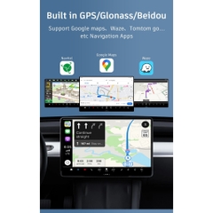 Android box 3 in 1 cho Ô tô/TV, hệ điều hành android 13, 8 nhân, chip Qualcomm 6125/665, HDMI out/TV out