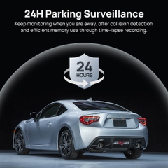 Camera hành trình 70mai A510 phiên bản toàn cầu, ghi hình 3K, cảnh báo an toàn ADAS