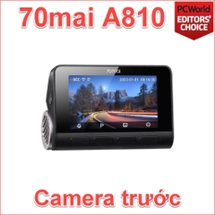 Camera hành trình 70mai A810 Ghi hình đồng thời 2 mắt trước sau, video chất lượng 4K UHD