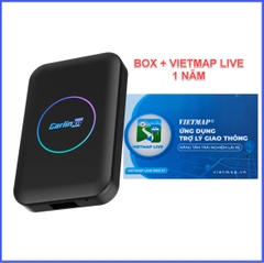 Android box/Apple carplay/Android auto không dây Carlinkit Tbox Lite S thế hệ mới (04/2025), hỗ trợ xem Youtube, Netfilx