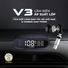 Cảm Biến Áp Suất Lốp VIETMAP V3 Tích Hợp Cảnh Báo Tốc Độ