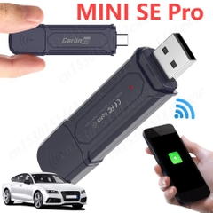 Bộ chuyển đổi Carplay/Android auto có dây thành không dây CarlinKit Mini SE PRO