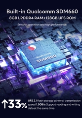 NEW 2024 Android box cho ô tô Carlinkit chip SDM660 8 nhân bổ sung cổng USB type A