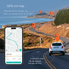 Camera hành trình 70mai A810 Ghi hình đồng thời 2 mắt trước sau, video chất lượng 4K UHD