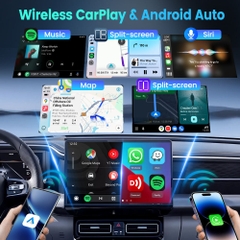 Carlinkit CPC200-CCPA PLUS (2025) nâng cấp Apple Carplay và Android Auto không dây cho màn hình Android