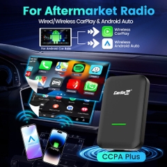 Carlinkit CPC200-CCPA PLUS (2025) nâng cấp Apple Carplay và Android Auto không dây cho màn hình Android