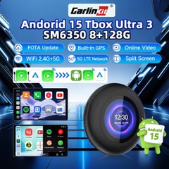 Máy xử lý dữ liệu tự động android, model : Tbox Ultra, RAM 8G+128G, hiệu Carlinkit - Tbox Ultra 3 (SM6350)