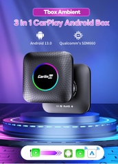 NEW 2024 Android box cho ô tô Carlinkit chip SDM660 8 nhân bổ sung cổng USB type A