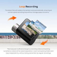 Camera hành trình 70mai A510 phiên bản toàn cầu, ghi hình 3K, cảnh báo an toàn ADAS