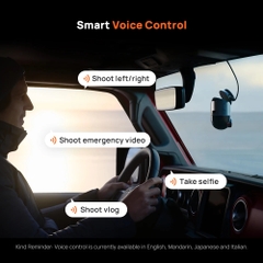 Camera hành trình 70mai Dash Cam 4K Omni X800, Góc Nhìn Toàn Cảnh 360°