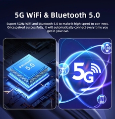 [GT1] Bộ chuyển đổi kết nối Apple Carplay/Android auto CÓ DÂY thành KHÔNG DÂY 4 trong 1