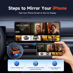 Đầu cắm dạng USB, kết nối bluetooth giữa điện thoại & màn hình carplay và android, model: AutoKit Link CCA Ml Ultra, hiệu Carlinkit - Mini Ultra6