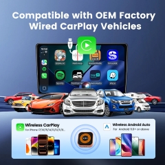 Đầu cắm dạng USB, kết nối bluetooth giữa điện thoại & màn hình carplay và android, model: AutoKit Link CCA Ml Ultra, hiệu Carlinkit - Mini Ultra6