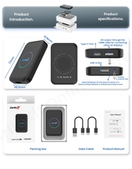 Android box/Apple carplay/Android auto không dây Carlinkit Tbox Lite S thế hệ mới (04/2025), hỗ trợ xem Youtube, Netfilx