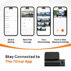 Camera hành trình 70mai A200 phiên bản toàn cầu, nhập khẩu chính ngạch