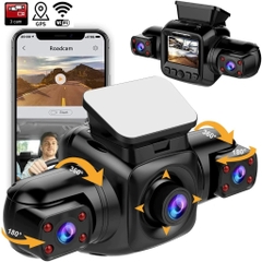 Camera hành trình 4 ống kính siêu nét 2K, cảm biến Sony (TẶNG THẺ NHỚ 128Gb Class 10)