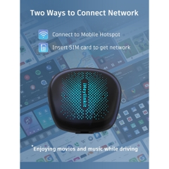 Android box 3 in 1 cho Ô tô/TV, hệ điều hành android 13, 8 nhân, chip Qualcomm 6125/665, HDMI out/TV out