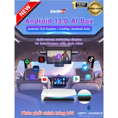 MẪU MỚI 2024 CarlinKit TBOX UHD chip SDM660, cổng  HDMI, USB A  - Android box cho ô tô cao cấp