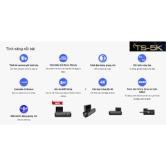 Camera hành trình Vietmap TS-5K ghi hình Ultra 4K, ADAS hỗ trợ lái xe an toàn, tặng VM Live 6 tháng