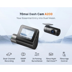 Camera hành trình 70mai A200 phiên bản toàn cầu, nhập khẩu chính ngạch