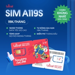 SIM 4G LOCAL mạng MobiFone trọn gói 1 tháng, 3 tháng, 7 tháng, 14 tháng