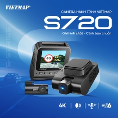 [2025] Camera Hành Trình Vietmap S720 4K Mới Nhất 2025 - Cảnh Báo Giao Thông, Điều Khiển Giọng Nói