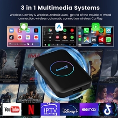 Android box/Apple carplay/Android auto không dây Carlinkit Tbox Lite S thế hệ mới (04/2025), hỗ trợ xem Youtube, Netfilx