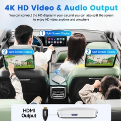 CarlinKit TBOX UHD, ANDROID 13 chip SM6225, 8GB+128GB, cổng HDMI - Android box cao cấp