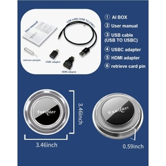 Android box không dây cho xe BMW, chip Snapdragon 665 8 nhân, RAM 8GB/ROM 128GB, cổng HDMI