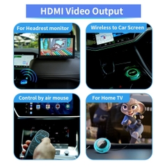 Android Box Exploter Rocket Q, Chip QCM4490, Mạng 5G  Global, Android 14, HDMI, RAM 8GB ROM 128GB