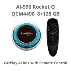 Android Box Exploter Rocket Q, Chip QCM4490, Mạng 5G  Global, Android 14, HDMI, RAM 8GB ROM 128GB