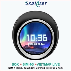 Android box màn hình cảm ứng Exploter AI-996T HDMI out, Snapdragon 665, Ram/Rom  8GB/128GB