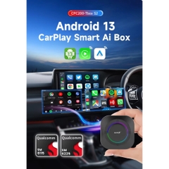 Android Box Ô tô Carlinkit Tbox S2P, Android 13, Qualcomm 6225/6115, Ram 4GB/8GB, Rom 64GB/128GB