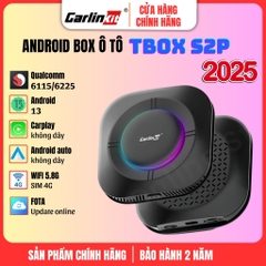 Android Box Ô tô Carlinkit Tbox S2P, Android 13, Qualcomm 6225/6115, Ram 4GB/8GB, Rom 64GB/128GB