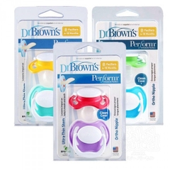 Ty Ngậm Prevent Dr Brown's dành cho bé từ 6-18 tháng tách set ( 1 chiếc)