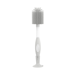 Cọ bình sữa Silicone siêu mềm, mầu ghi - Mã hàng AC141