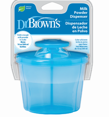 Hộp chia sữa 3 ngăn Dr Brown's mầu xanh. Mã hàng AC039-ESX