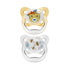 Bộ 2 ty ngậm Prevent Dr.Browns , dành cho bé từ 0-6M, 6-18M