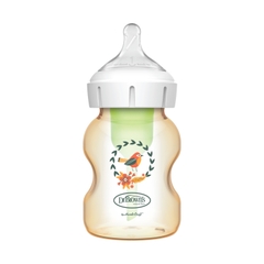 "Bình sữa Tùy chọn cổ rộng nhựa PPSU  150ml và 270ml Dr Brown's"