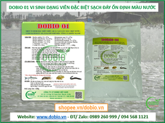 Dobio 01 Men Vi Sinh Đặc Biệt Gây Màu Đẹp Nước Làm Sạch Đáy Ao