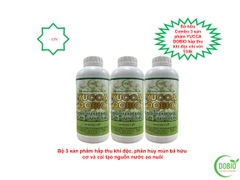 Bộ 3 sản phẩm YUCCA DOBIO cải tạo nguồn nước ao nuôi