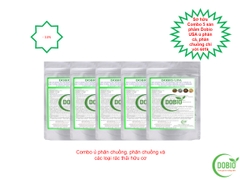 Combo 5 sản phẩm UFA Dobio ủ phân chuồng và mùn bã hữu cơ