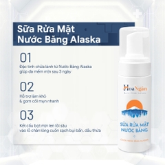 SỮA RỬA MẶT DƯỠNG TRẮNG NƯỚC BĂNG ALASKA