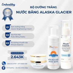BỘ DƯỠNG TRẮNG NƯỚC BĂNG ALASKA GLACIER