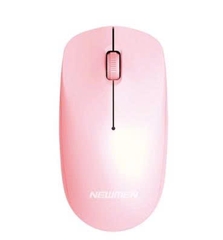 Mouse Newmen D007 Ko Dây màu Hồng 2.4ghz VAT