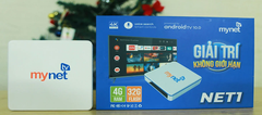 TIVI BOX MYNET 2G/16G, Android 13.0, 4K Ultra HD, khiển bluetooth VAT