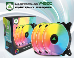 Fan Case VSPTECH KIT V400C RGB (KIT 3FAN+ĐK)